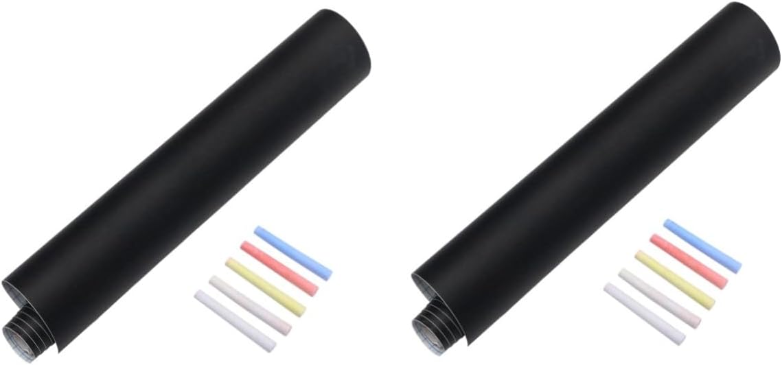 Ciieeo 2pcs Chalkboard Stickers Chalkboard for Kids pizarrones para niños Kids Blackboard Wall Sticker Chalkboard Wall Sticker Removable Stickers