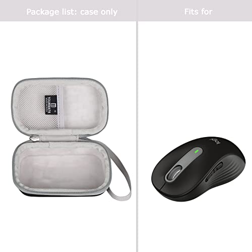 Image of Tourmate Hard Storage Case for Logitech Signature M650 L /M /S Full Size Wireless Mouse Cordless Mice - Travel Case for Normdecos Wireless Bluetooth Mouse(Only Box)
