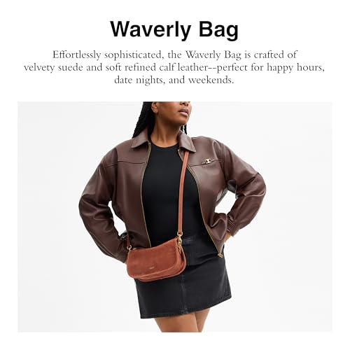 Image of Coach Women's Natural Grain Leather Waverly Bag