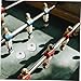 Vaguelly Foosball Table Replacement Parts 4PCS Plastic Goal Rod Positioner Rod Stop Ring for Table Soccer Accurate Ball Placement Accessory