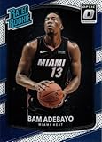 2017-18 Donruss Optic Basketball #187 Bam Adebayo Rookie Card - Rated Rookie