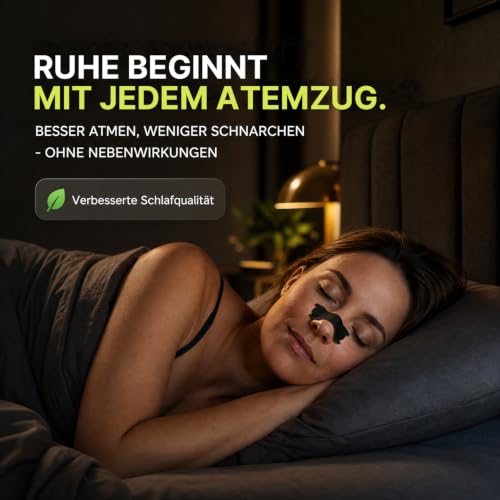 Nasenpflaster Schnarchen 60 Stück Anti Schnarch Nose Strips Sport & Schlaf – Ansicht 3