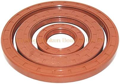 TC-Skeleton Oil Seal Brown Rotary Shaft Seals Radial 41x56x9/42x60x8/42x62x8/-42x80x12 Fluorine Gasket FKM Simmer Ring - (Size: 42x68x12mm)