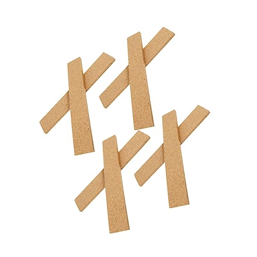 ERINGOGO Cork Bulletin Strips Cork Batten Strips for Walls Natural Oak Material