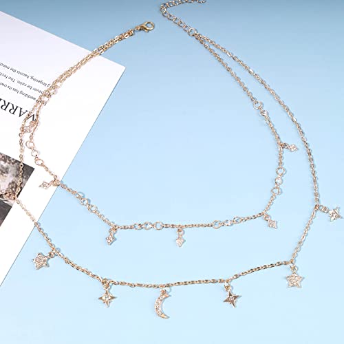 Inilbran Bohémien Stratificato Choker Collana