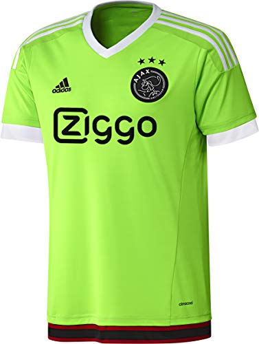 adidas Herren Trikot Ajax Replica Spieler-Auswärts, Solar Green/White/Black, XL, S08206