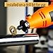 Eikovia Polishing Kit Buffing Wheels Set 12 Types 3mm Shank for Rotary Tool Accessories Abrasive Buffing Wheels Polishing Bit Wheels Rotary Tool for Power Rotary Tool Rust Removal