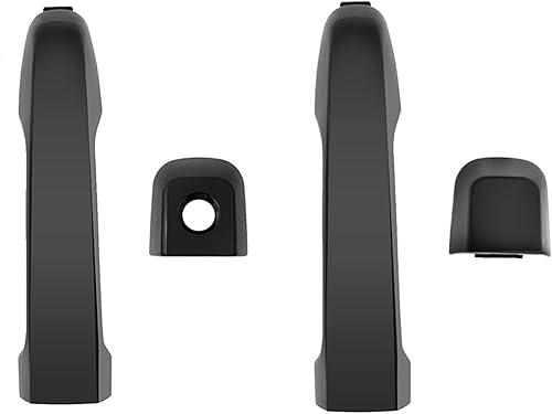 Miniatura 3 de CGFZNUB 69211-60090 Manija exterior de la puerta delantera trasera izquierda derecha, para Toyota Prado Landcruiser 2010 2011 2012 2013 2014 2016