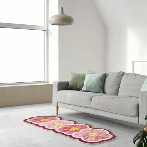 Tapis de bain de construction robuste au design élégant fleuri - 4