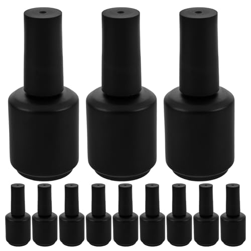 Flacons de vernis à ongles vides 15 ml en verre mat pour gel et huile de soin