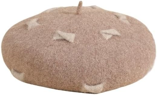 Winter Warm Wool Knitted Cap Outdoor Casual Women's Beret