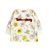 [タキヒョー] tシャツ キッズ 男の子 長袖 トムとトムとジェリー ハロウィン 衣装 子供 洋服 ロンＴ XYZ(オフ 130cm)
