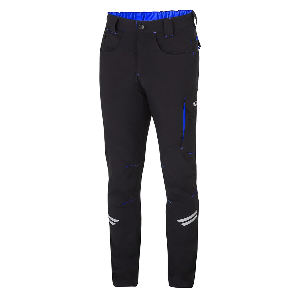 Sparco Unisex Azure Kansas Trousers, Xxl