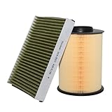 1708877, CV6Z-19N619-A Engine & Cabin Air Filter Set Replacement for Ford Escape (2013-2019), Focus