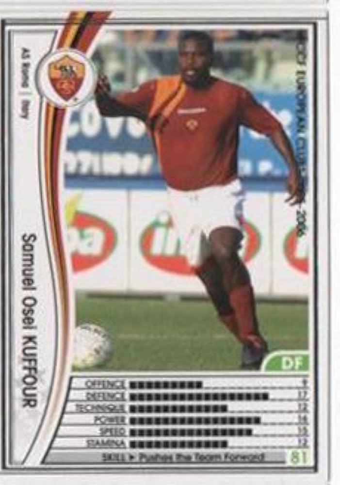 Amazon.co.jp: WCCF/05-06/ASローマ/白/245/サミュエル・オセイ