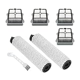iFloor 3 Compatible with Tineco iFloor 3, iFLOOR 3 Breeze Complete, Floor One S3, FLOOR ONE S3 Breeze Cordless Vacuum Cleaner Part Accessories, 2 Brush Rollers 4 Filters 1 Cleaning Tool
