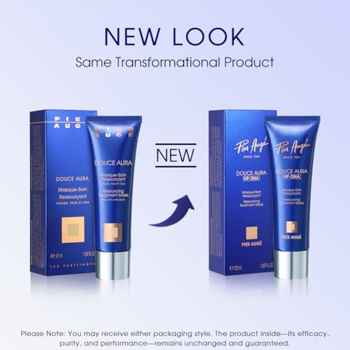 Pier Augé Pier Auge PDRN Mask | Douce Aura Face Mask | Overnight Face Mask for Glass Glow Skin -Glowup & Hydrating, Firming and Moisturizing | Facial Masks | No-Rinse Sleeping Mask 50ml,1.69 fl.oz