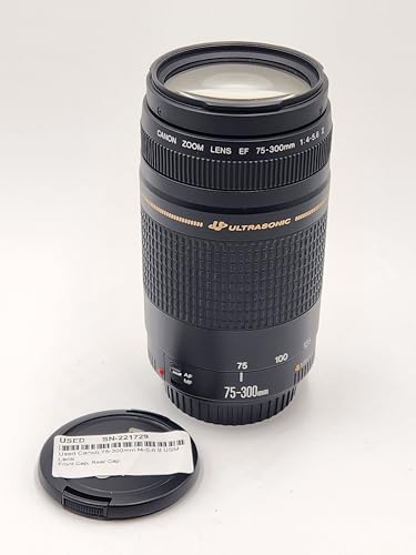 Canon EF 75-300mm f/4-5.6 Mk II USM zoom teleobjetivo