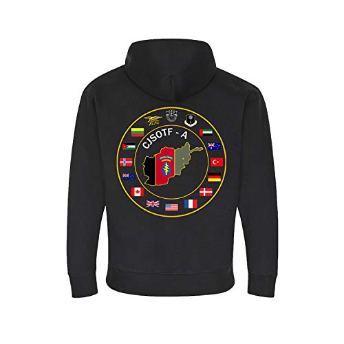 Sweat CJSOTF-A Afghanistan pull à capuche chaud pour homme collection militaire