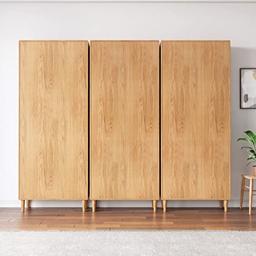 Guinjo Bookshelf With 3 Drawers, Free Standing Display Bookcase, Office Storage Shelf Organizer With 4 Tier Shelf & Tempered Glass Cabinet Doors #TOP4