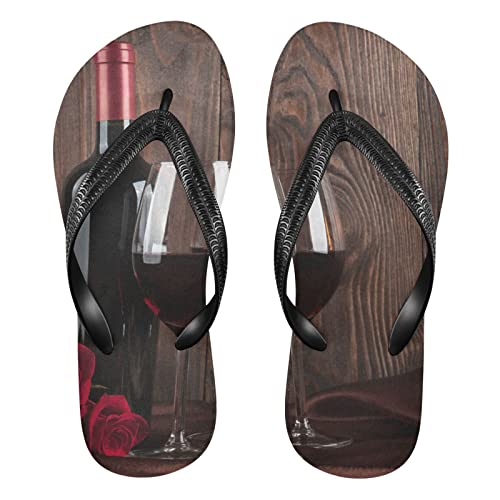 Oyihfvs Flip Flops Flip Sandal Home Slippers Hotel Spa Bedroom for Men Women XS-XXL
