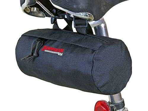Bushwhacker 4333607742 Waco Black Bicycle Handlebar & Seat Bag – Cycling Pack For Bike Cylinder Storage thumb #1
