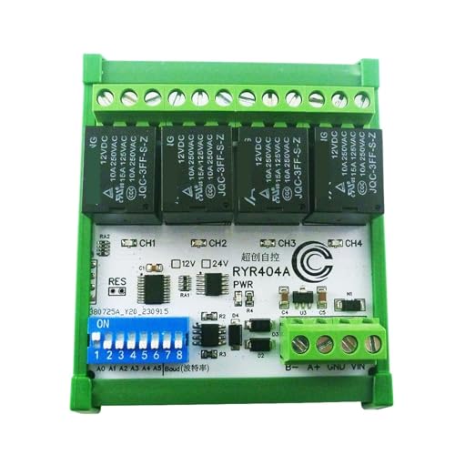 Relay Module 4DO RS485 Modbus RTU RYR404A DC 12V 24V - 4