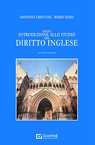 Nuova introduzione allo studio del diritto inglese
