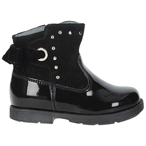 Bottines fille Nero Giardini en cuir velours parfaites pour l'école et les sorties