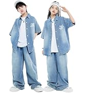 Amazon | [WJ-SISI] キッズ ダンス衣装 セットアップ 女の子 男の子