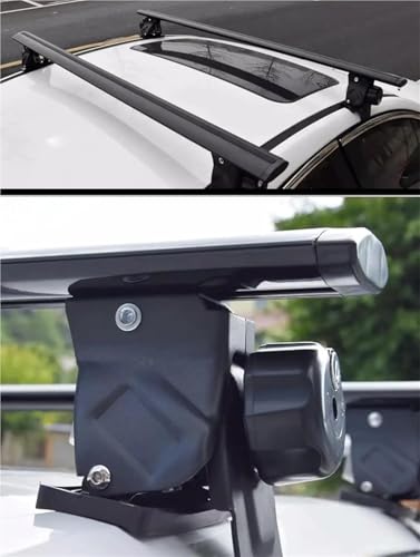 Barras de techo de aluminio Hyundai Ioniq 5 antirrobo para evitar ruidos 2
