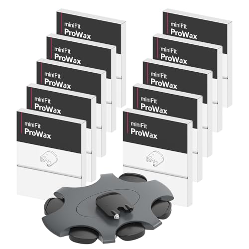60 Pcs for Oticon ProWax Minifit Hearing Aid Wax Guards Filters, Oticon Hearing Aid Supplies Replacement Prowax Filters, Accessories for Oticon Minifit Prowax Hearing Aids Cleaning Kit (10 Packs)