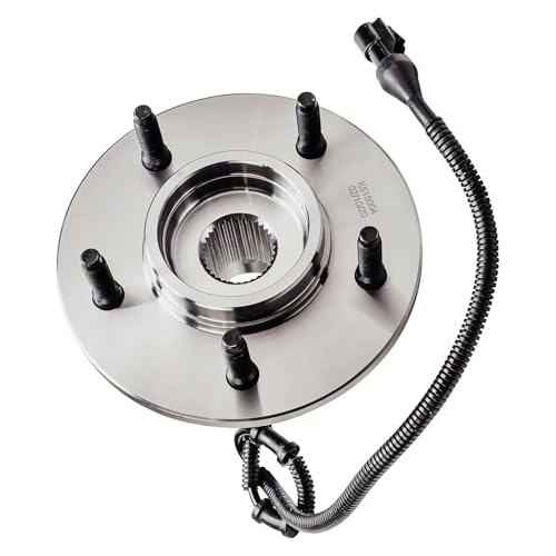 Image of Detroit Axle - 4WD Front 2pc Wheel Bearing Hubs for 97-00 Ford Expedition