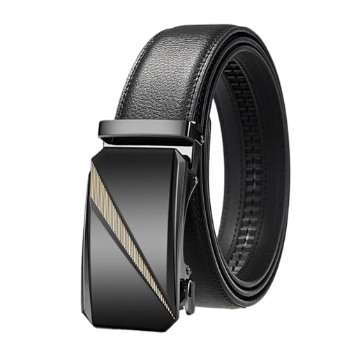 Ceinture à boucle automatique élégante pour costume de bureau et événements