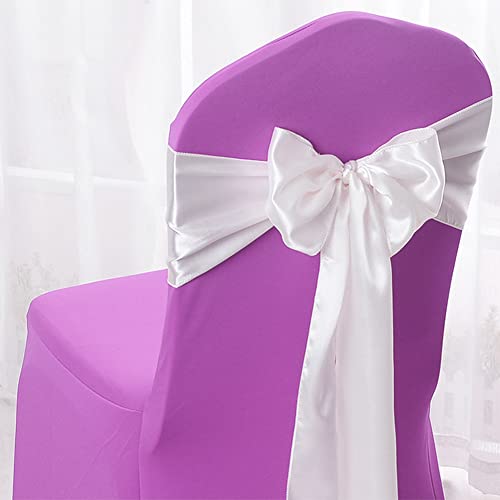 Image of LIUYAXI White Double Faced Satin Ribbon, 3 inch X 10 Yards, Solid Fabric Ribbons Roll for Wedding Invitations, Bridal Bouquets, Sewing, Party Decorations, Gift Wrapping and More
