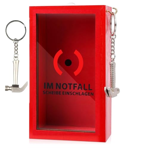 Lustige Notfallbox mit Hammer - Personalisierte Geschenkbox Geld...