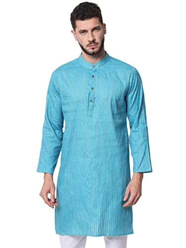 Men's Cotton Regular fit Kurta and 9 Size Options(Up to 50)