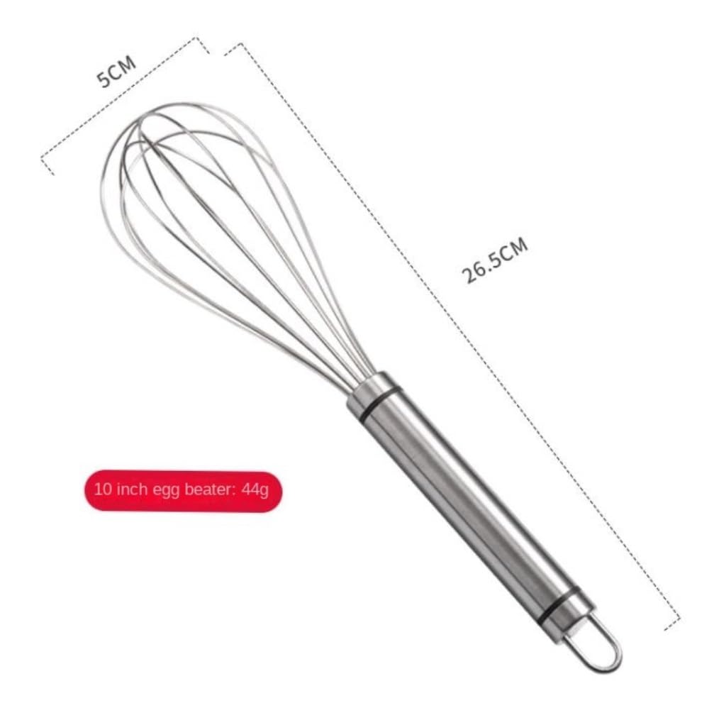 Varillas de Batir para Cocinar Batidor De Huevos Manual Multifuncional, Batidor De Huevos De Acero Inoxidable, Herramientas De Cocina For Hornear, Adecuado For Agitar Condimentar Huevos De Harina Huev