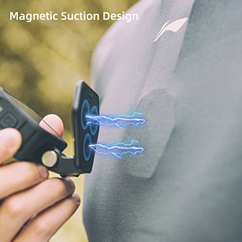 SUREWO Magnetic Snap Mount for GoPro Hero 13/12/11/10/9/8/7/6/5/Max, Insta360 Series, DJI OSMO Action 5 Pro/4/3 - Image 3