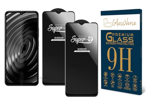 Image of GlassVerse 9H Gorilla Tempered Glass for Redmi A4 5G | HD Clarity Screen Protector, Ultra Strong 9H Protection, Edge to Edge, Case Friendly, Hassle-less Installation Kit Included. (Pack of 2)