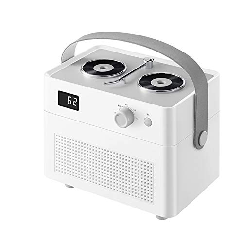 Luftbefeuchter, Luftbefeuchter mit kühlem Nebel, extrem leiser Betrieb, Retro Plattenspieler Doppeljet, Für Schlafzimmer, Zuhause,