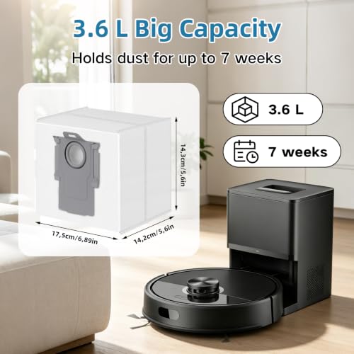 Image of 18 Pack Dust Bags for Roborock Q10 S5+ /X5+, Q7 M5+ /L5+, S8 Pro Ultra, S8+