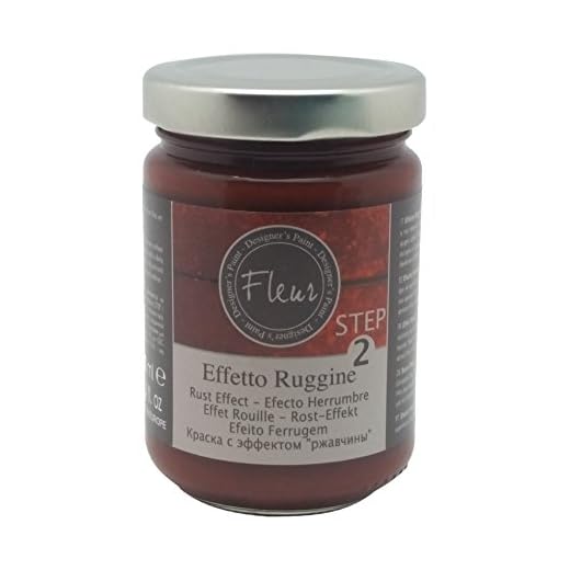 Fleur Paint 82226 - Pintura (imitación a óxido, 130 ml, segunda mano) color transparente