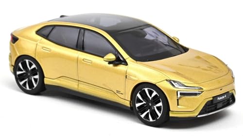 Modelino scala compatible con Polestar 4 2024 Gold 1:43 Norev