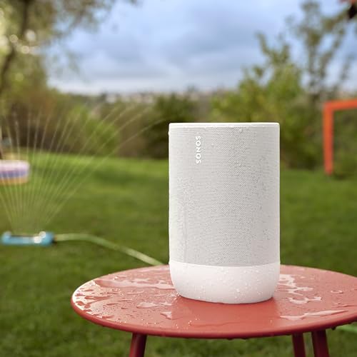 Sonos Move 2 - White - Wireless Portable Bluetooth Speaker - image 7