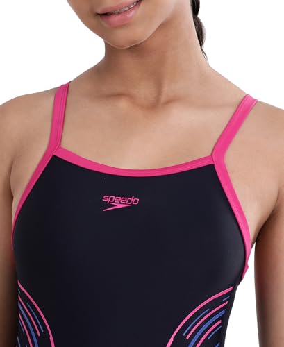 Image of Speedo Girl's Recycled Endurance 10 Lycra Racerback Swimwear