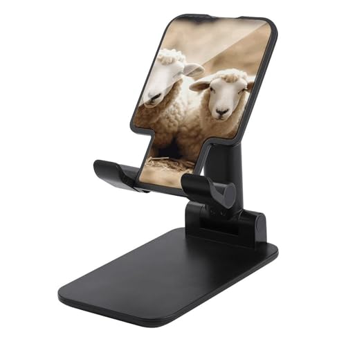 Support téléphone pliable agneau pour regarder des vidéos au lit