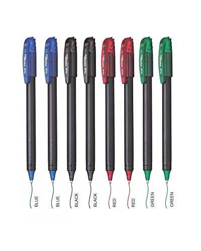 Pentel EnerGel 0.7mm Gel Roller Pack 8 unidades multicolor