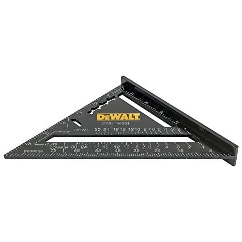 Image of DEWALT DWHT46031-0 Premium Rafter Square, 7 Inch (177 mm)