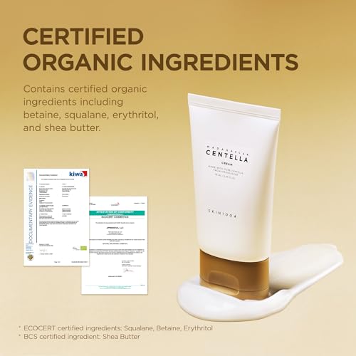 SKIN1004 Madagascar Centella Cream, Korean Face Moisturiser with Centella Asiatica, Face Cream with Panthenol & Shea Butter, Face Moisturizer for soothing, Daily Korean Skincare, 2.53 fl.oz, 75ml - Image 6
